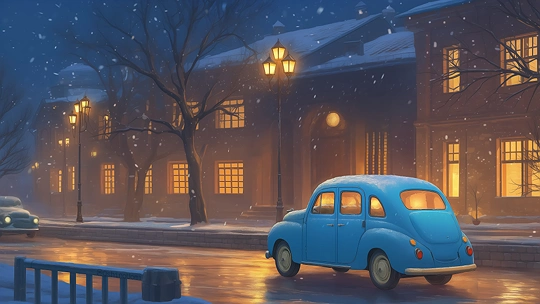retro snow-草丛看图