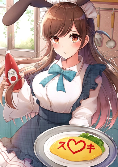 水原にオムライス作ってもらった-草丛看图