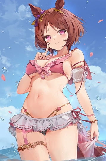 水着ローレルちゃん-草丛看图