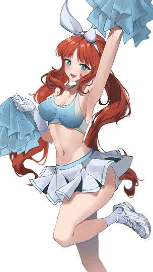Cheerleader Nilou-草丛看图