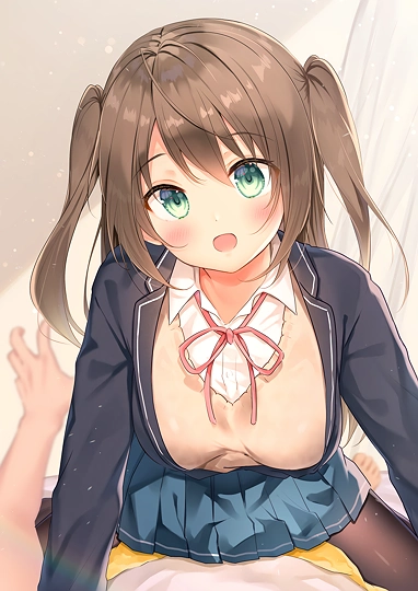 朝起こしにくる後輩ちゃん-草丛看图
