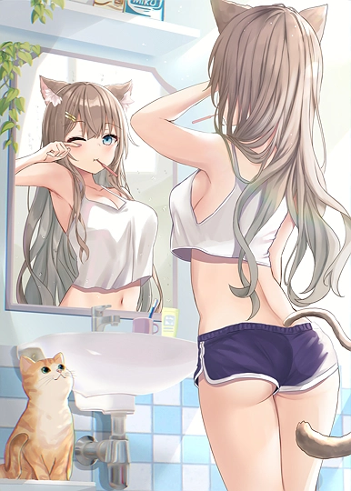 Morningミコちゃん-草丛看图