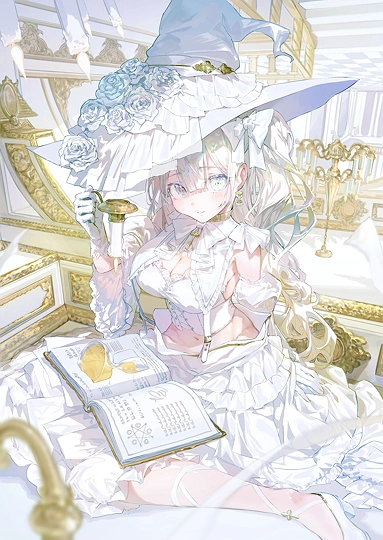 時戻る逆さの白魔女-草丛看图
