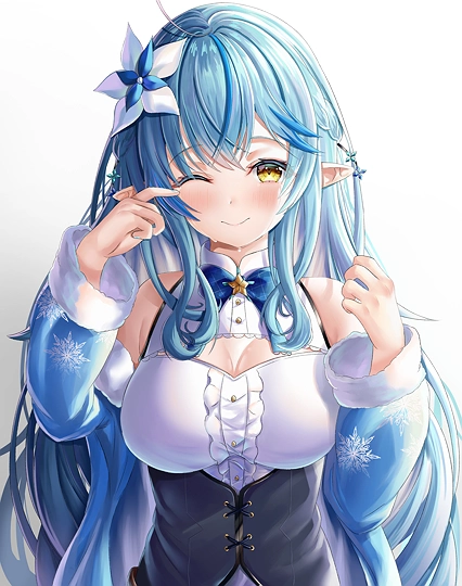 雪花ラミィ　涙と笑顔-草丛看图