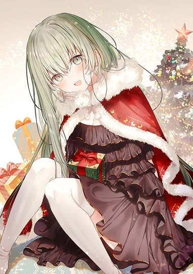 クリスマス聖女様-草丛看图