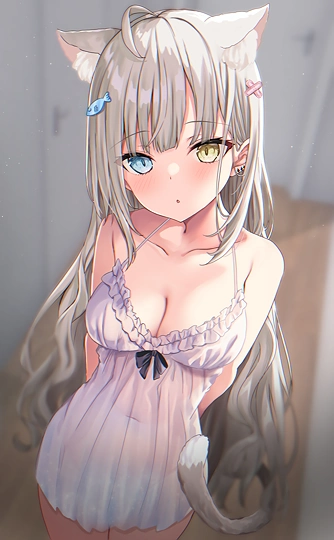 一緒に寝てもいい…？-草丛看图