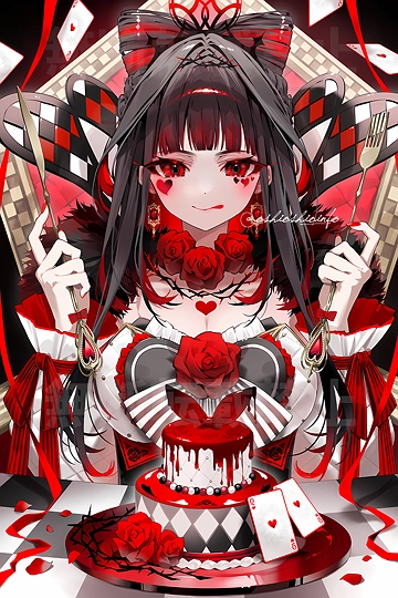 Queen of hearts-草丛看图