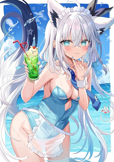 ひとくち飲みます？-草丛看图