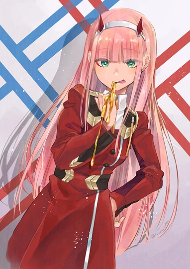 DARLINGintheFRANXX-草丛看图