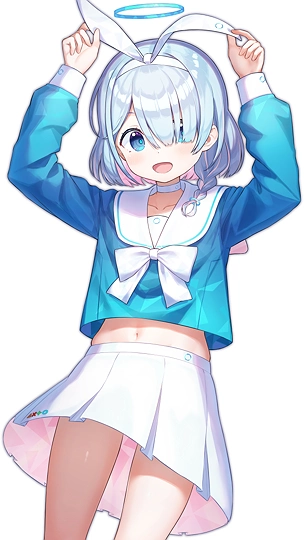 うさぎアロナ-草丛看图