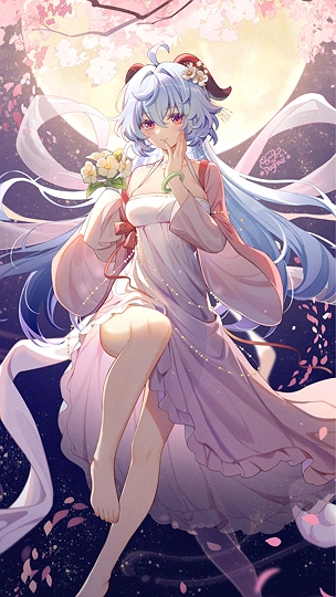 皎月下的半仙之兽♥-草丛看图