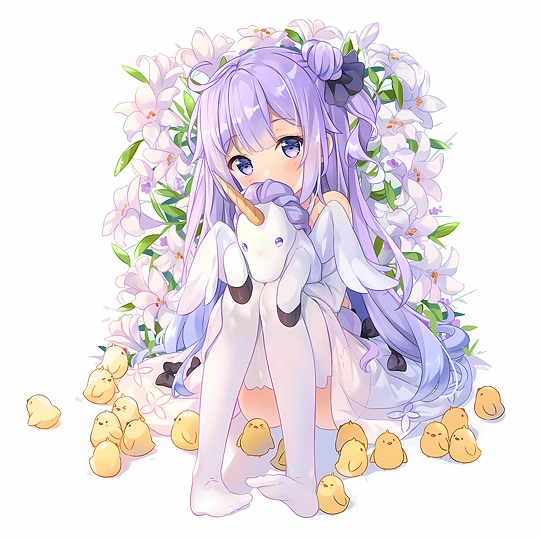 Lily Unicorn-草丛看图
