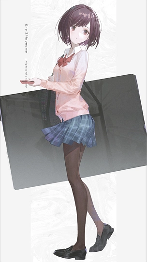 25_Ena-草丛看图
