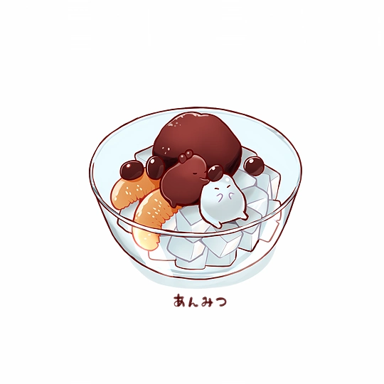 あんみつ-草丛看图