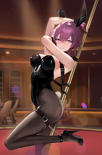 兔女郎卡芙卡🤤-草丛看图