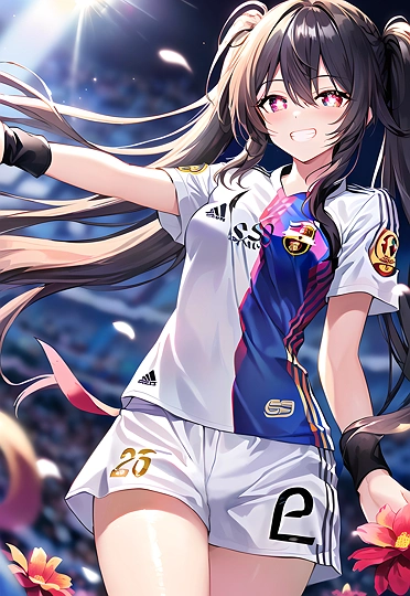 サッカー胡桃さん-草丛看图