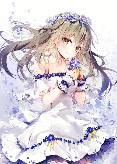花に込めた願い-草丛看图