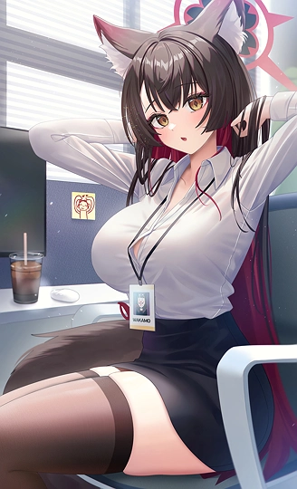 OLワカモ❤️🖤-草丛看图